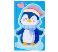 Puzzle in legno per bambini, Puzzle con animali per bambini piccoli I