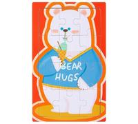 Puzzle in legno per bambini, Puzzle con animali per bambini piccoli I