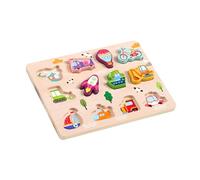 Puzzle In Legno Per Bambini Vegetali Frutta Animali Educativi I In Età Prescolare Che Imparano Giocattolo Educativo Giocattolo Sensoriale