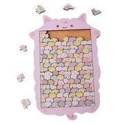 Puzzle in legno per gatti, puzzle in legno per animali color Morandi, puzzles per cani e gatti super impegnativo, decorazioni per la casa per gli amanti degli animali