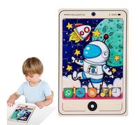 Puzzle in legno per,Puzzle per tutti-piccoli, gioco da tavolo puzzle 2D, gioco di puzzle di design a forma di telefono cellulare del fumetto per la casa, le scuole e i viaggi