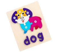 Puzzle in legno per tutti,Puzzle in legno per, puzzle educativi, tavole, giocattoli, giocattoli educativi di sviluppo per tutti-piccoli, forme di colore, puzzle di apprendimento delle parole p