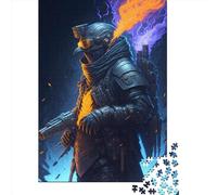 Puzzle in legno pinguino anarchico artico da 1000 pezzi per adulti, gioco educativo, sfida, giocattolo, regali della vigilia di Natale, 1000 pezzi (75x50 cm)