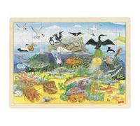 Puzzle In Legno Puzzle Interattivo Sotto E Sopra L'Acqua 96 Pezzi Goki 57703
