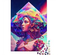 Puzzle in legno Rainbow Spirit da 1000 pezzi per adulti, gioco educativo, giocattolo, regalo per la vigilia di Natale, 1000 pezzi (38x26 cm)