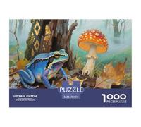 Puzzle in Legno Rana freccia avvelenata della foresta pluviale Artee Stampa Di Qualit Gioco Educativo E Stimolante Animale Di Artework Da 1000 Pezzi Regalo Per Amore E Amico 70x50cm/1000pcs