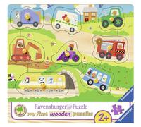 Puzzle in legno Ravensburger Veicoli preferiti - 8 pezzi 1 St
