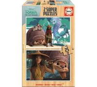 Puzzle in legno RAYA E L'ULTIMO DRAGO 2×25 pezzi - EDUCA