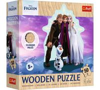 Trefl Puzzle in Legno Junior 50 Pezzi - Disney Frozen - 1 pz.