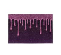 Puzzle in legno scintillante viola glitterato a goccia famiglia 500 pezzi