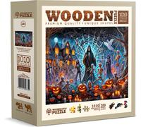 Puzzle in legno Signore della Morte di Halloween 1010 pezzi