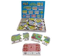 Puzzle in legno Sottrazione - 30 pezzi