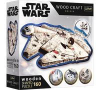 Trefl - Puzzle Star Wars: Millennium Falcon in legno - 160 Pezzi