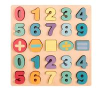 Puzzle in legno ' , tabella di puzzle di lettere per lei, giocattolo di apprendimento precoce ' | per la casa, la sala di classe, la scuola materna, i viaggi e le feste