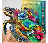 Puzzle in legno Tartaruga 300 pezzi EscapeWelt