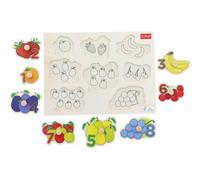 Trefl: Mosaico in legno - Frutta