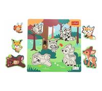 Puzzle in legno trefl della foresta 1 St
