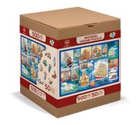 Puzzle in Legno Velieri 2v1 505 Pezzi di Wooden City