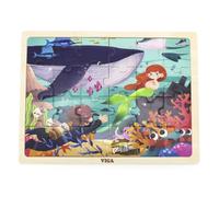 Puzzle in legno VIGA - segreti del mare, 24 pezzi