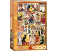 Puzzle In Legno Vintage Collage Da 1000 Pezzi