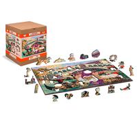 Puzzle in legno WOODEN CITY Carnevale di Venezia 2in1, 300 pezzi