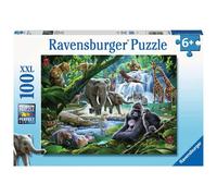 Puzzle Animali Della Giungla XXL RAVENSBURGER 100 Pezzi