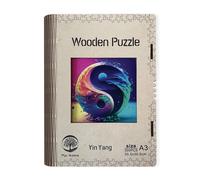 Puzzle in legno Yin Yang
