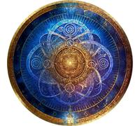 Puzzle di legno Zodiaco Blu