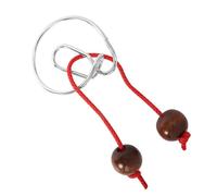 Puzzle in metallo, 8 pezzi Test QI Gioco mentale Rompicapo - Anello cinese Trucchi magici Giocattolo Sblocca Gioco di interblocco per bambini Adulti