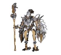 Puzzle in metallo per adulti | Kit di costruzione di modelli di figure antiche cinesi, kit di modelli di puzzle in metallo - Kit di costruzione di modelli di figure deformabili per adulti
