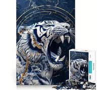 Puzzle in porcellana Predator da 1000 pezzi per adolescenti, rompicapo, gioco rilassante, taglio premium, regalo di Natale (50x75cm)