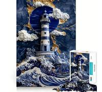 Puzzle in porcellana "Speranza sul mare" da 1000 pezzi per ragazzi, gioco mentale, momento di relax, taglio di alta qualità, regalo artistico (50x75cm)