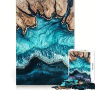Puzzle in resina Ocean's Embrace per adolescenti, 1000 pezzi, per rafforzare la memoria, per momenti di pace, con bordi di qualità, regalo classico (38x26cm)