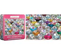 Eurographics - Puzzle Scatola di metallo - Festa della tazza di tè - 1000 Pezzi