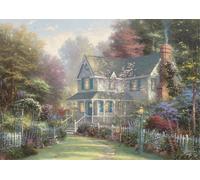 Schmidt - Puzzle Thomas Kinkade: giardino vittoriano in una scatola di latta - 500 Pezzi