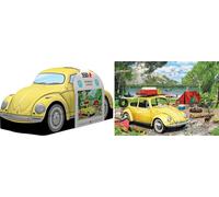 Puzzle in scatola di latta VOLKSWAGEN Maggiolino in campeggio 550 pezzi