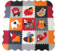 Puzzle in schiuma per bambini Animali grigia-rossa