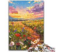 Puzzle in stile anime giapponese per adulti, 1000 pezzi, antistress, per ammazzare il tempo durante le vacanze, con poster abbinato e foglio di quiz (38x26cm)