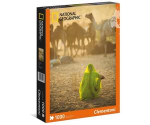 Puzzle: Indian Woman National Geographic - 1000 pz - Clementoni 39302