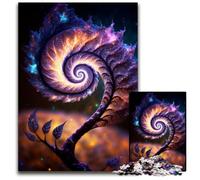 Puzzle Infinite Nature da 1000 pezzi in cartone, decorazione fai da te, sfida per il cervello, per adulti, famiglia, regalo di festa 26X38cm/10,23x14,96 pollici