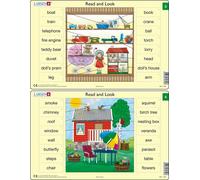 Puzzle inglese - vocaboli, 16 pezzi