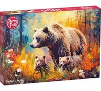 Puzzle CHERRY PAZZI Insieme nella Foresta 1000 pezzi