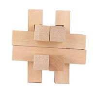 Puzzle intelligente con lucchetto Puzzle in legno ad incastro Gioco Rompicapo Giocattolo per adulti Bambini Anziani Legno composito Rilassamento mentale