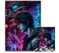 Puzzle "Invasione di mostri" da 1000 pezzi per adulti, puzzle impegnativi, gioco interattivo per famiglie, decorazione fai da te per la casa, sfida mentale, regalo 26X38CM/10,23x14,96 pollici
