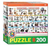 Puzzle - Inventori E Le Loro Invenzioni 200 Pezzi