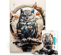 Puzzle invernale "Guardiano Vigilante" per ragazzi,1000 pezzi,gioco stimolante per la mente,pezzi ben tagliati e senza sbavature,facile da imparare,divertimento per tutta la famiglia (50x75cm)