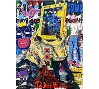 Puzzle Irregolare Colorato - Banksyss Street Art Graffiti Poster - Per Gioco Antistress Per Adulti Immagine - Puzzles 1000 pezzi Dw88Sk