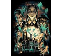 Puzzle Irregolares - Horror Classics Film Wednesdays Poster - Per Giocattoli Educativi Per Adulti - Giocattoli Sfida Personalizzati Per Adulti Gifts - 1000 Pezzi Puzzle Zx386Aw