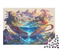 Puzzle Isola del cielo 1000 Pezzi Per Adulti E Bambini - Giochi Stimolanti Per Tutta La Famiglia, 70x50cm/1000pcs