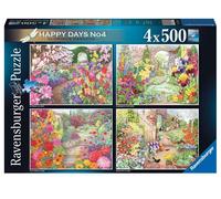 Puzzle Jardiniere Incantevoli 4x500 pezzi